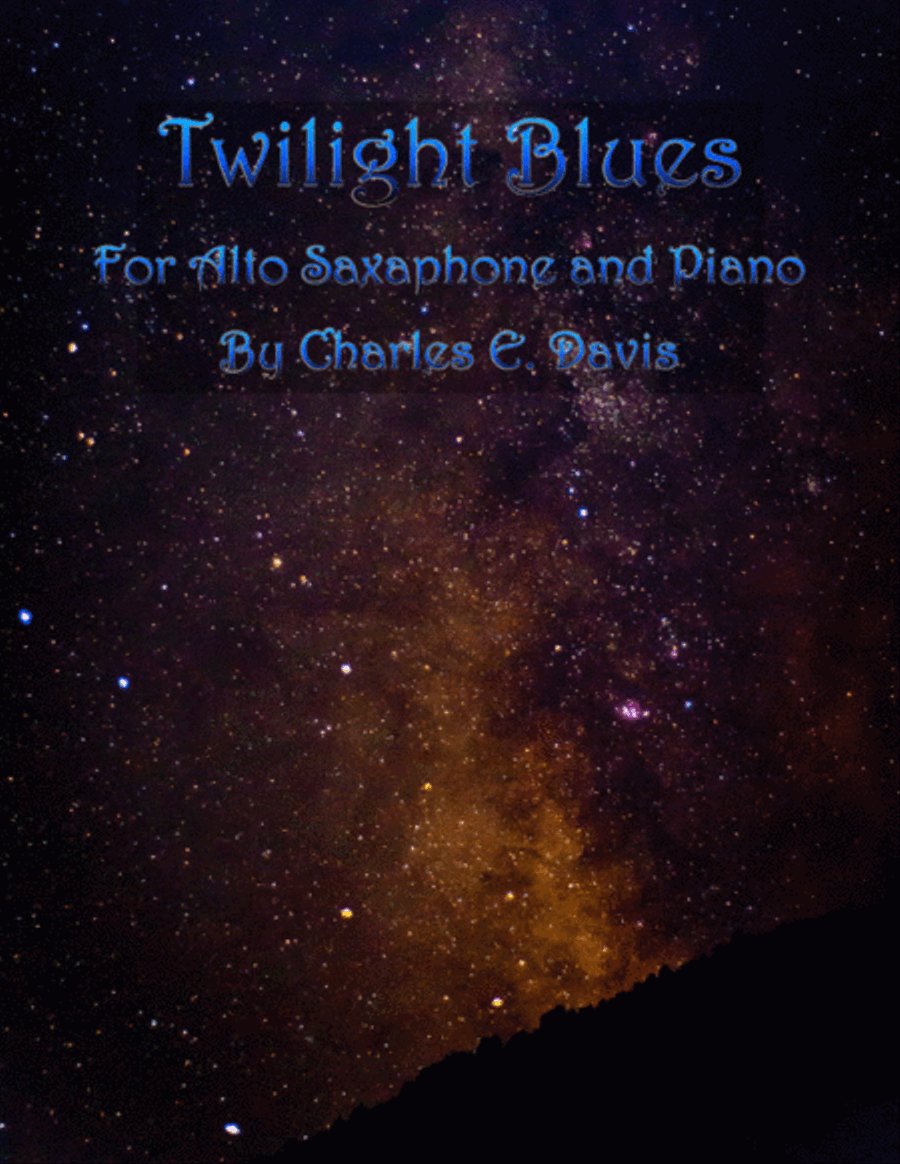 Twilight Blues - Two Alto Saxes and Piano Jazz Ensemble scores gallery preview page 1