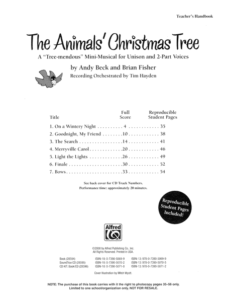 The Animals' Christmas Tree image number null