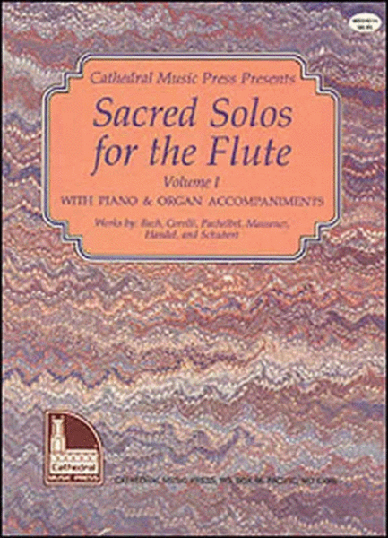 Sacred Solos For The Flute Vol 1 Book/CD