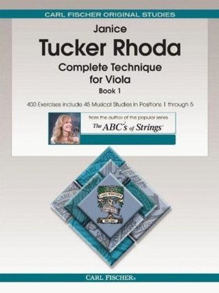 Complete Technique For Viola Book 1