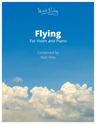 Book cover for Flying - Violin and Piano