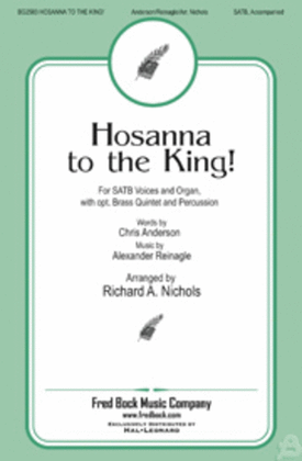 Book cover for Hosanna to the King