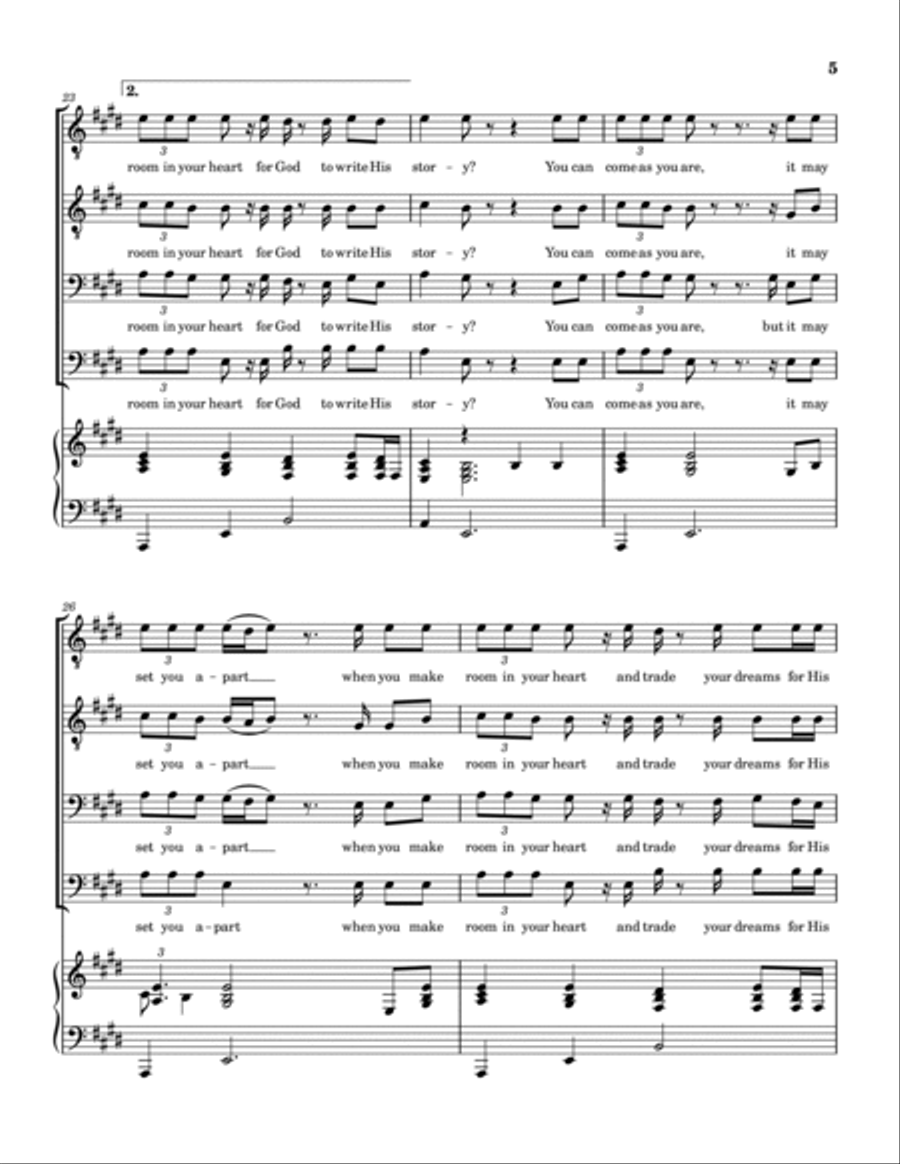 Make Room TTBB scores gallery preview page 6