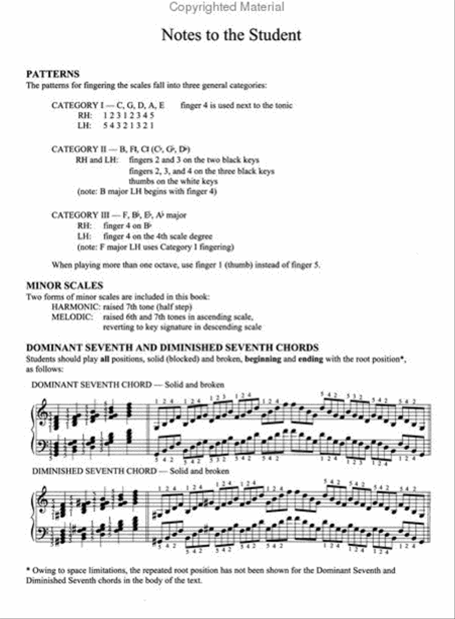 The Brown Scale Book Piano Method scores gallery preview page 2