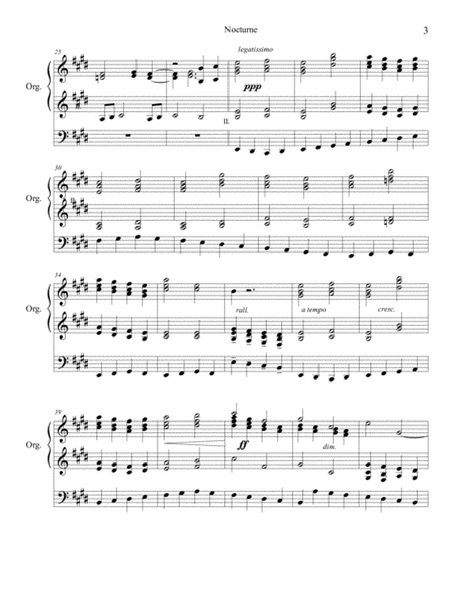 Nocturne from "A Moorside Suite" for band