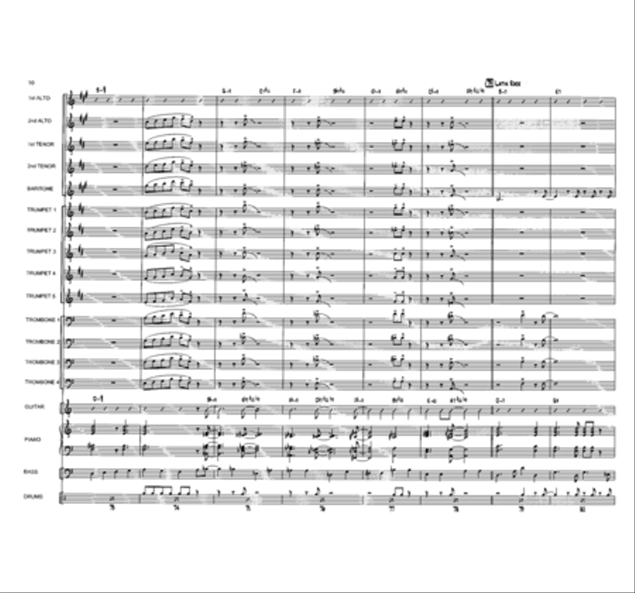 Northern Encounter Jazz Ensemble scores gallery preview page 11