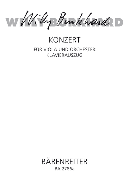 Concerto for Viola and Orchestra, Op. 93
