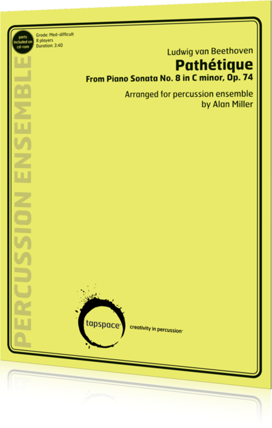 Pathetique Percussion Ensemble scores gallery preview page 1