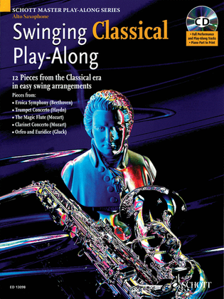Book cover for Swinging Classical Play-Along