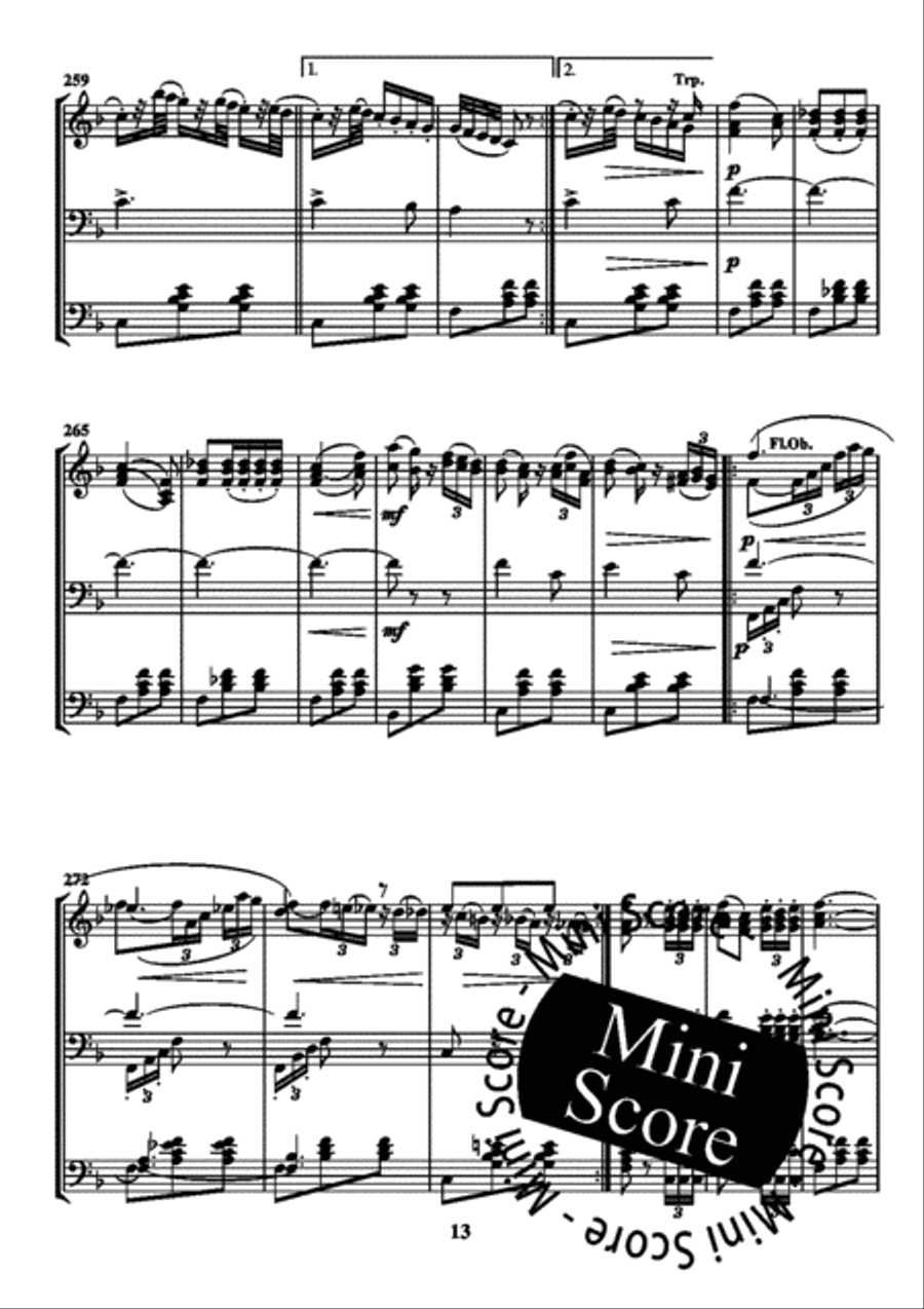 Traviata Per Banda Fanfare Band scores gallery preview page 47