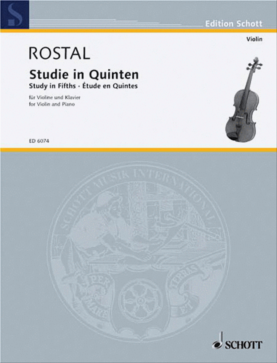 Study in Fifths Study in Fifths Violin Solo scores gallery preview page 1