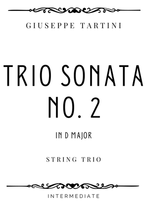 Book cover for Tartini - Trio Sonata No. 2 in D Major - Intermediate