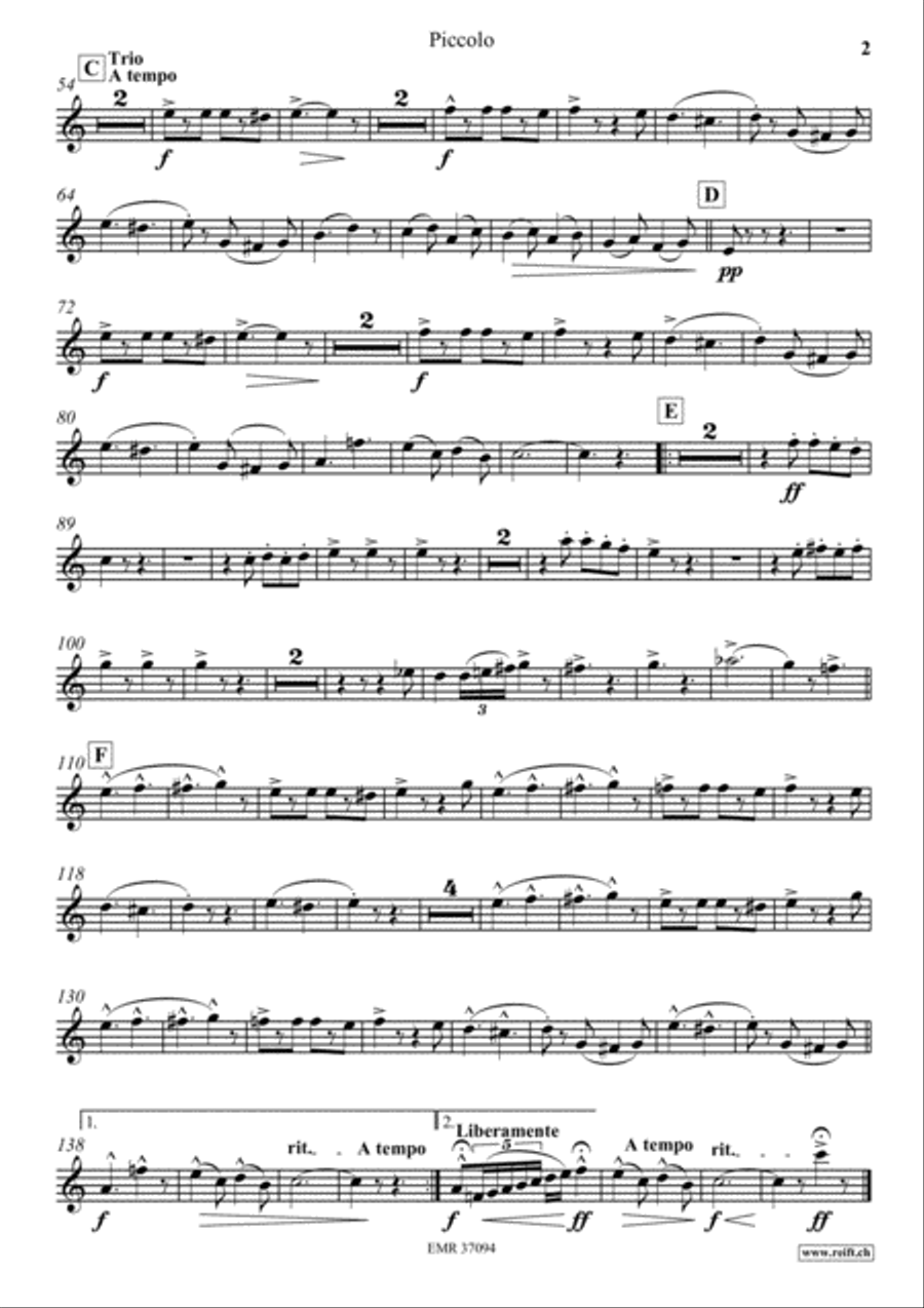 The Liberty Bell Piccolo scores gallery preview page 3