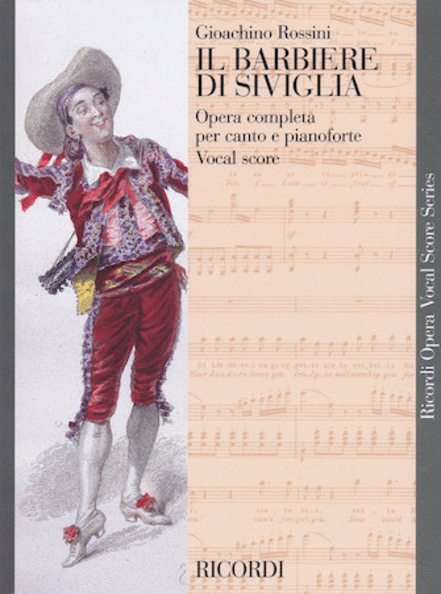 Il barbiere di Siviglia Voice scores gallery preview page 1