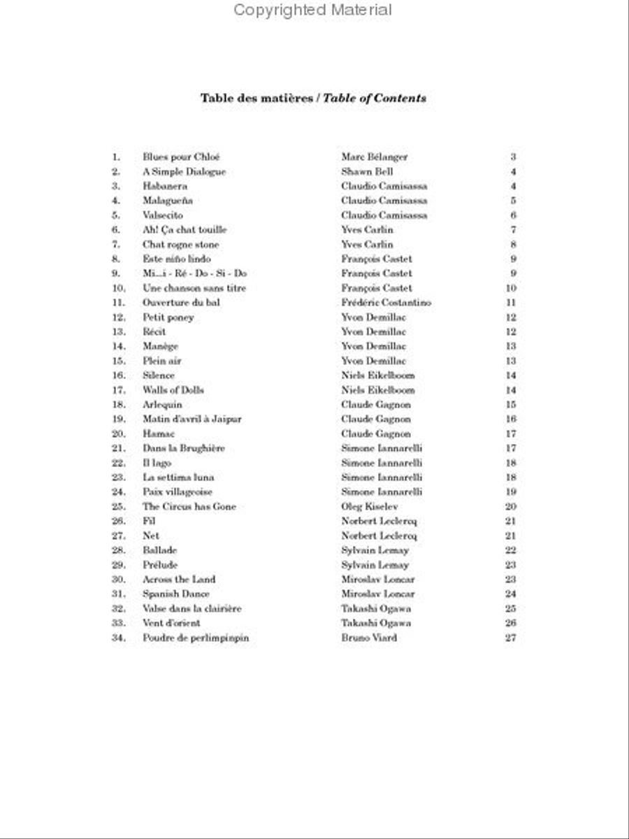 La guitare dans tous ses états, Série 2, vol. 1 (CD incl.) Classical Guitar scores gallery preview page 2
