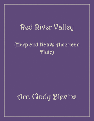Book cover for Red River Valley, for Harp and Native American Flute