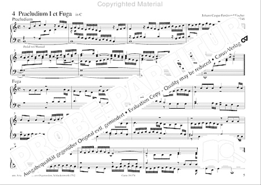Organo pleno. Orgelstucke zum Ein- und Auszug Organ Solo scores gallery preview page 13