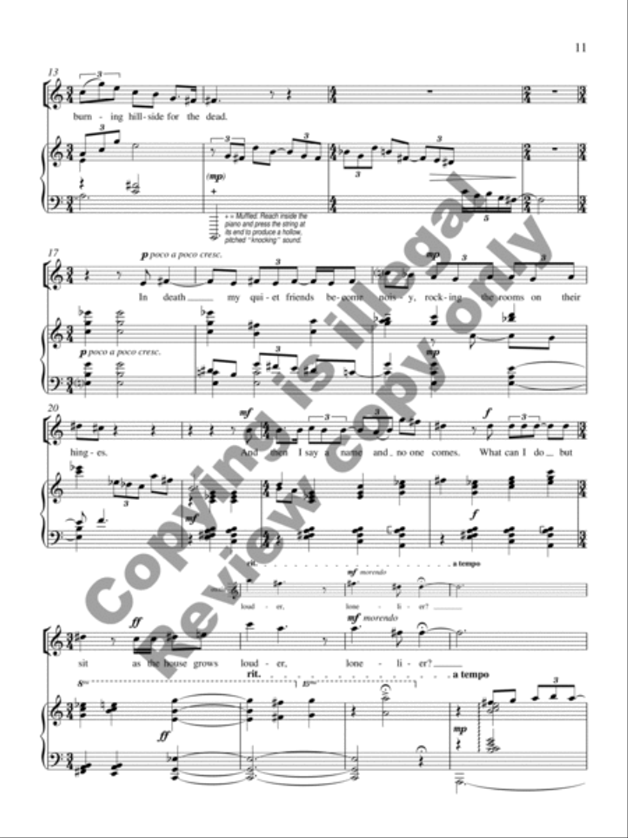 Collected Songs for Soprano and Piano Soprano Voice scores gallery preview page 27