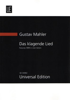 Book cover for Das Klagende Lied