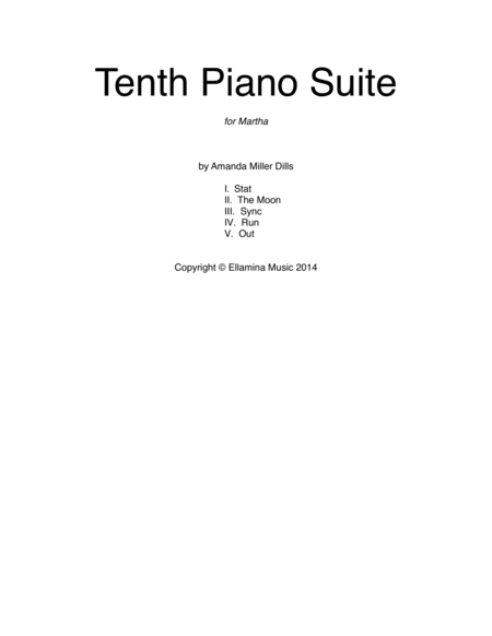 Tenth Piano Suite (Inspired by Doctor Who)