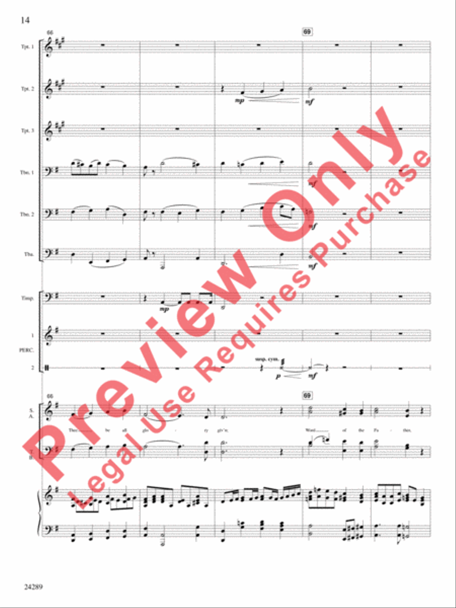 O Come, Let Us Adore Him O Come, Let Us Adore Him Choir scores gallery preview page 15
