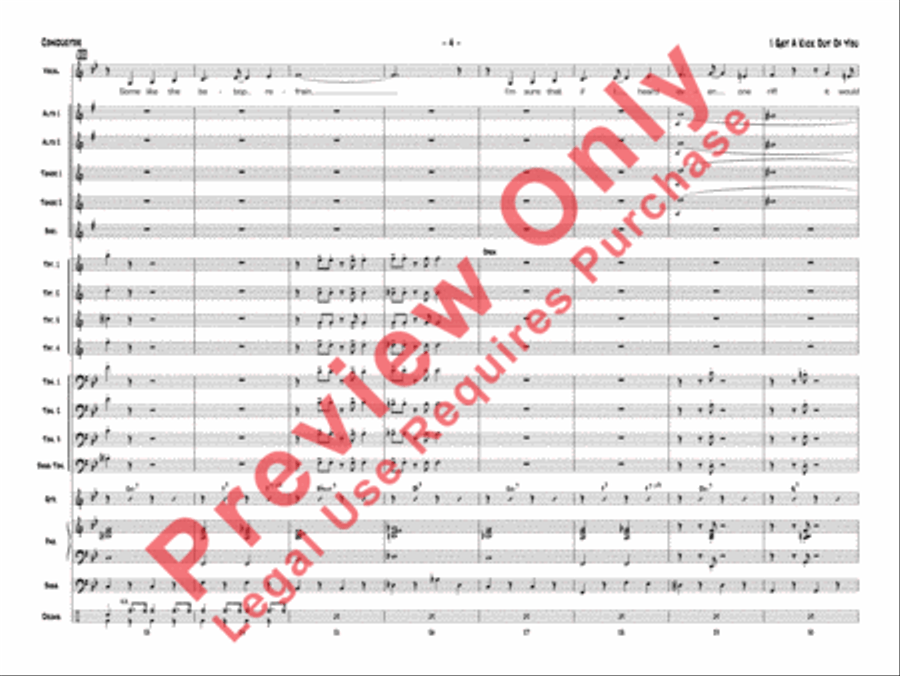 I Get a Kick Out of You Jazz Ensemble scores gallery preview page 7