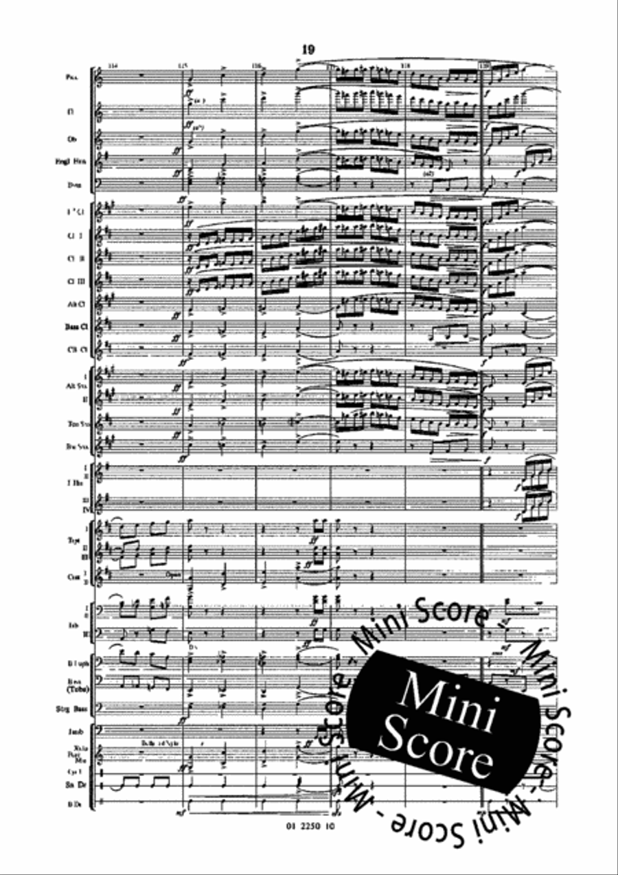 Evolutions Evolutions Concert Band scores gallery preview page 25