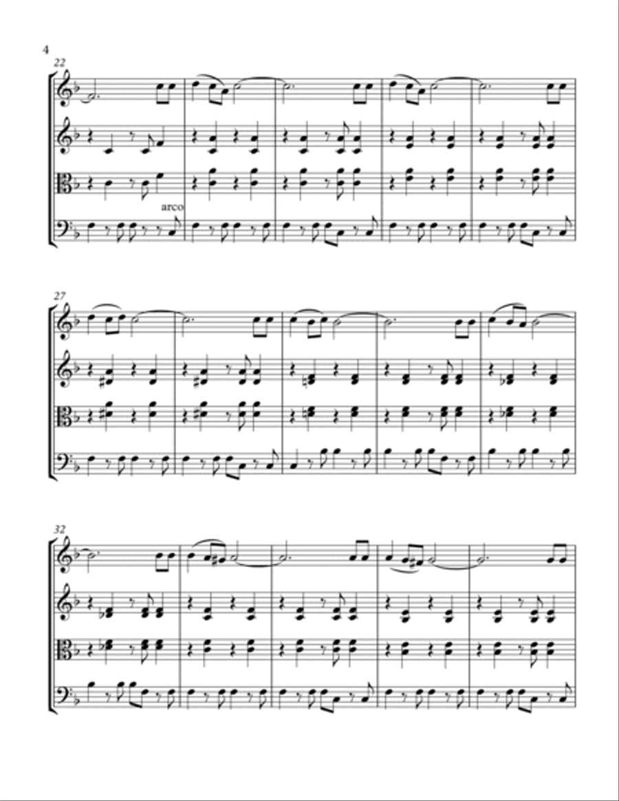 Can't Take My Eyes Off Of You String Trio scores gallery preview page 6