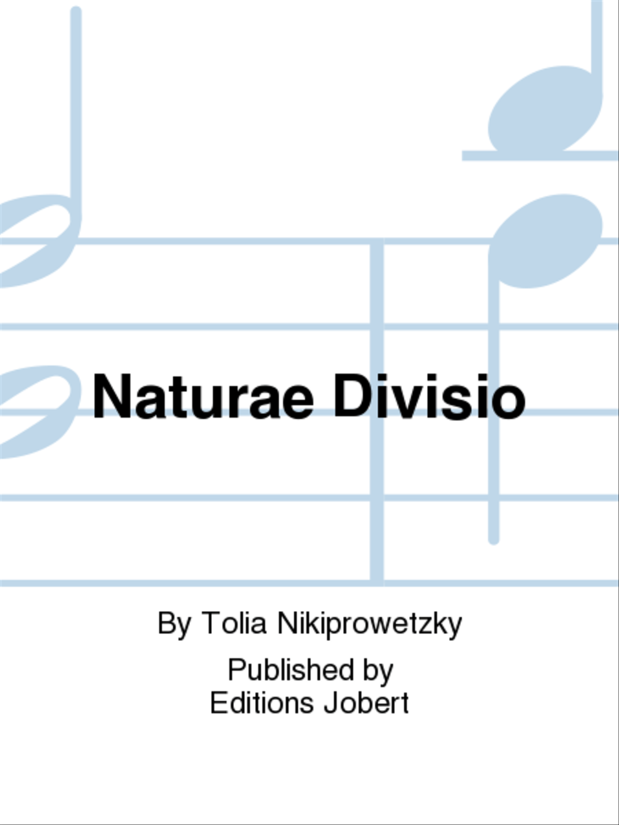 Naturae Divisio