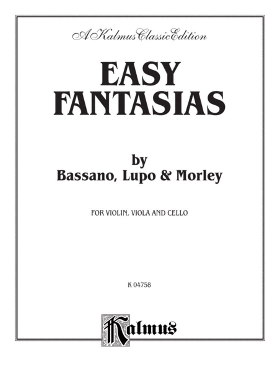 Easy Fantasias Easy Fantasias String Trio scores gallery preview page 2