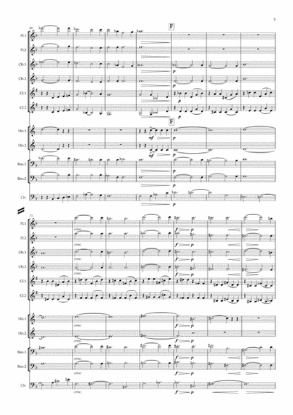 Fauré: Requiem Op.48 VI Libera Me - symphonic wind/bass image number null