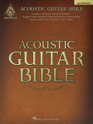 Book cover for Acoustic Guitar Bible – 2nd Edition