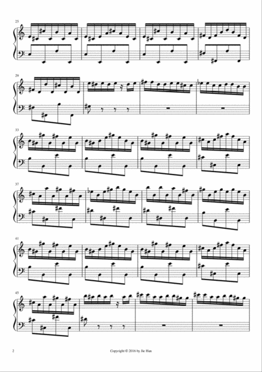 Jingle Bells Variation (Rock) Woodwind Ensemble scores gallery preview page 2
