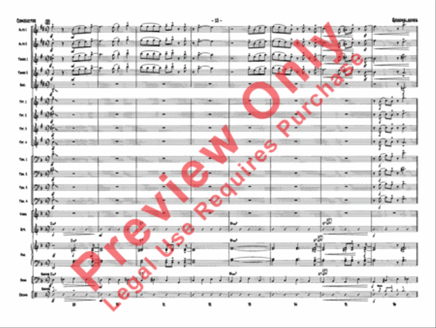 Greensleeves Jazz Ensemble scores gallery preview page 13