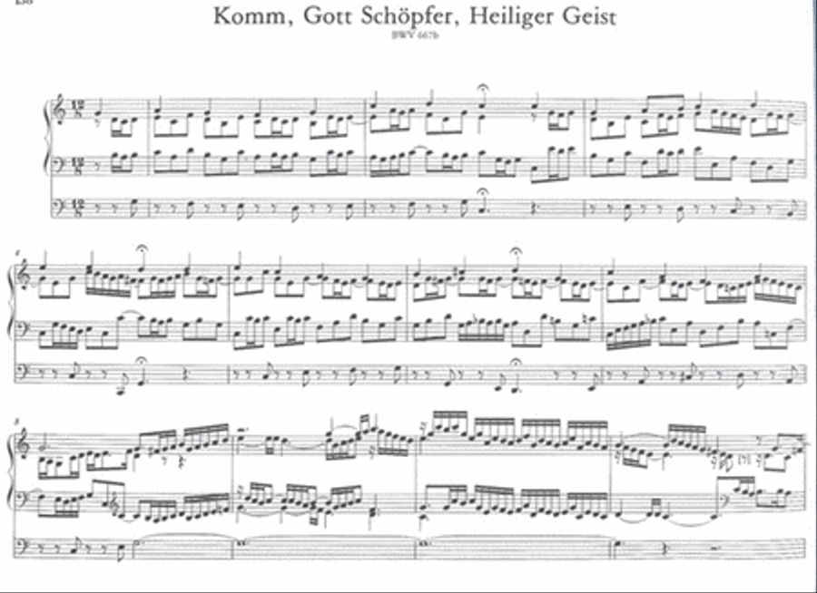 Sämtliche Orgelwerke VI Schübler-Choräle, Achtzeh Organ scores gallery preview page 4