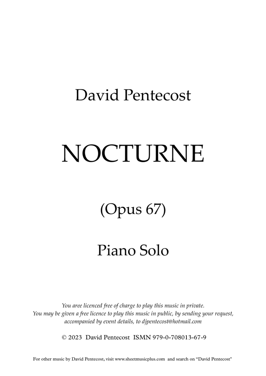 Nocturne, Op.67