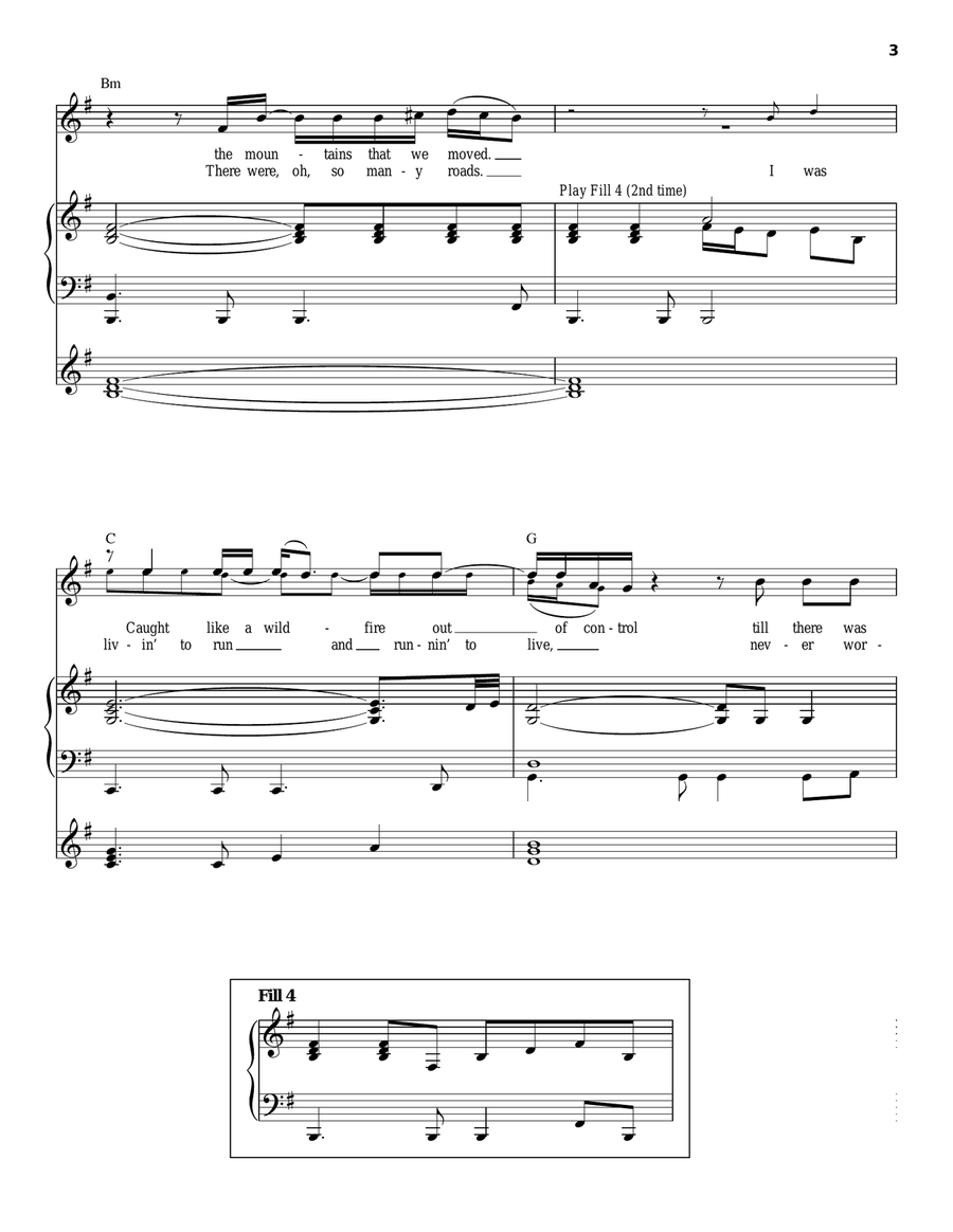Against The Wind Against The Wind Piano scores gallery preview page 3