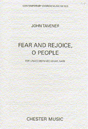 Book cover for Fear and Rejoice, O People