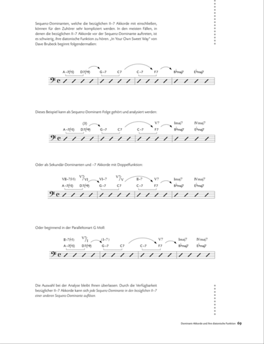 Die Akkord-Skalen-Theorie & Jazz-Harmonik Collection / Songbook scores gallery preview page 6