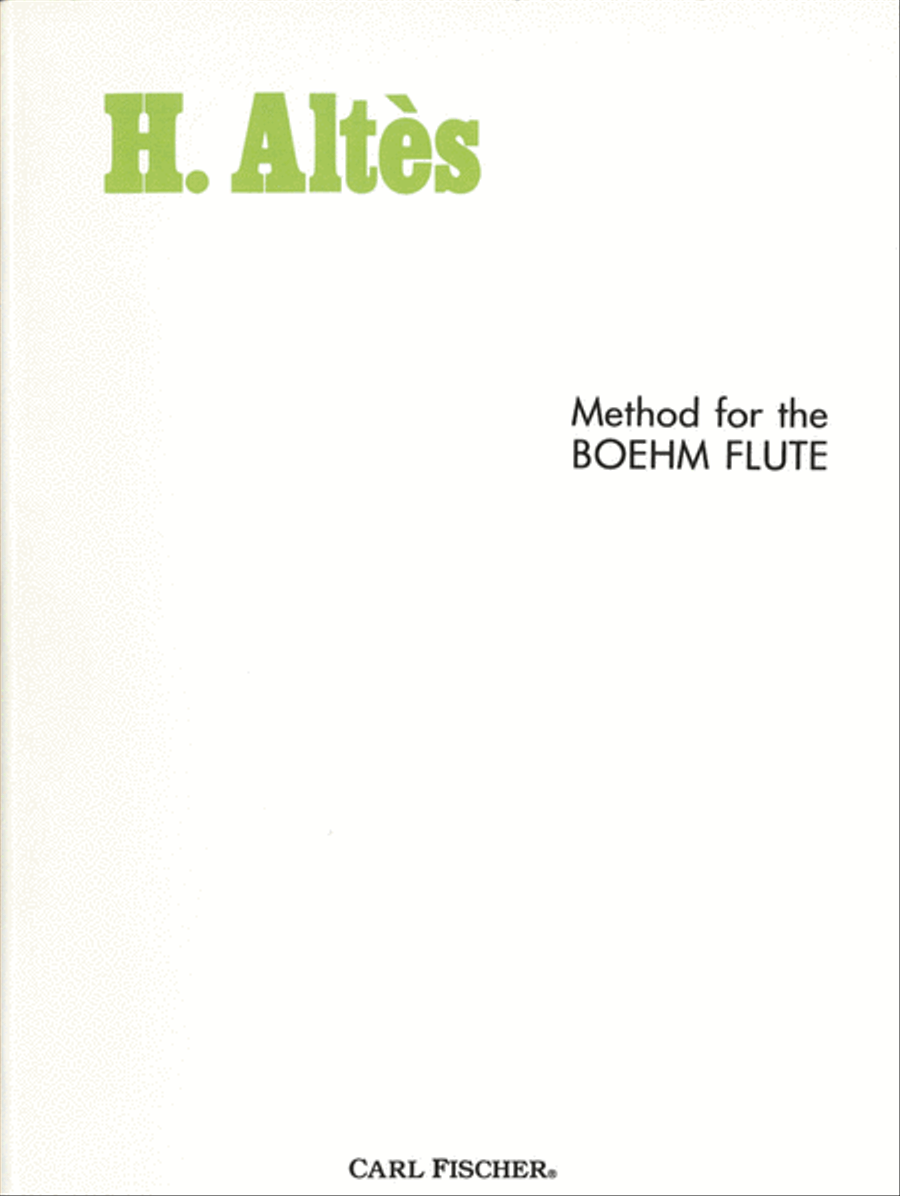 Method for Boehm Flute Flute scores gallery preview page 1