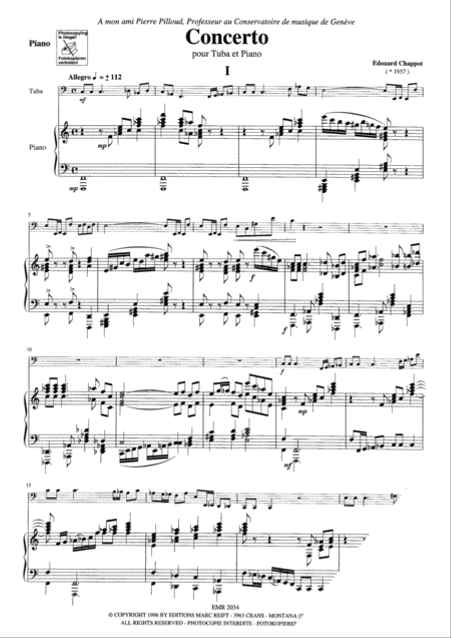 Concerto Concerto Tuba scores gallery preview page 14