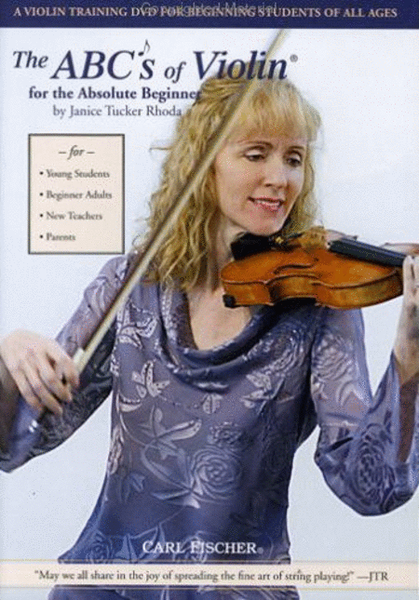 The ABC's of Violin for the Absolute Beginner DVD