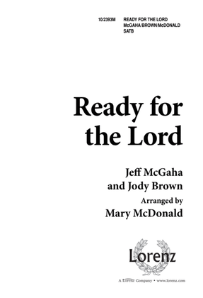 Book cover for Ready for the Lord