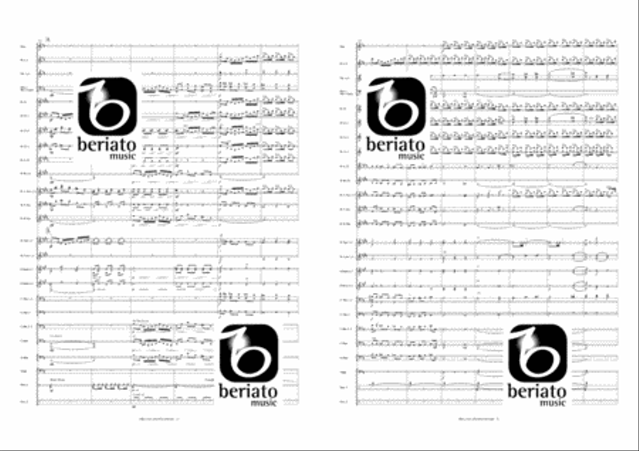 Prelude and Polonaise Concert Band scores gallery preview page 12