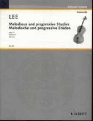 Book cover for Lee - Melodic And Progressive Studies Op 31 Book 1 Cello