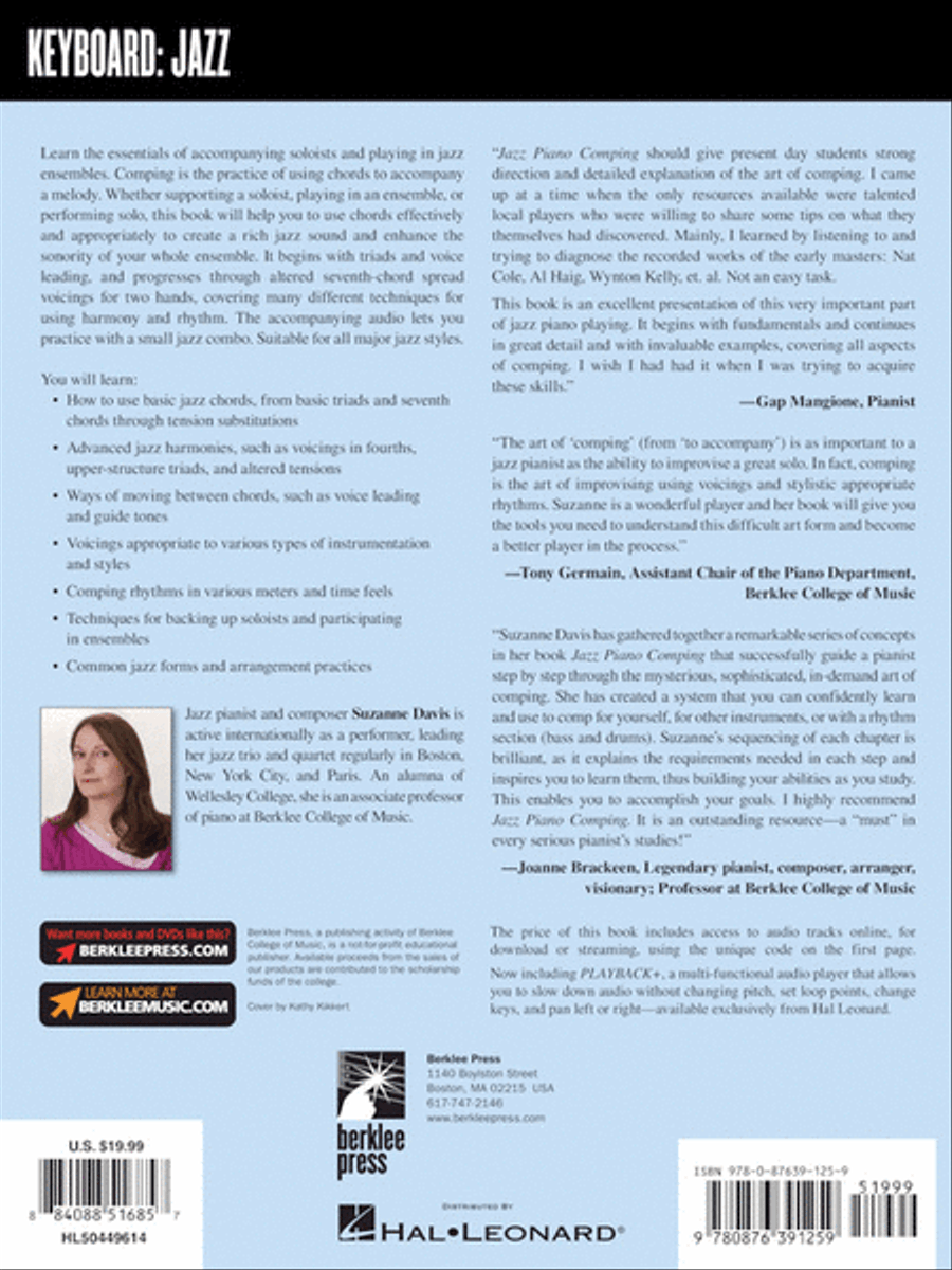 Jazz Piano Comping Jazz Piano Comping Piano Method scores gallery preview page 7
