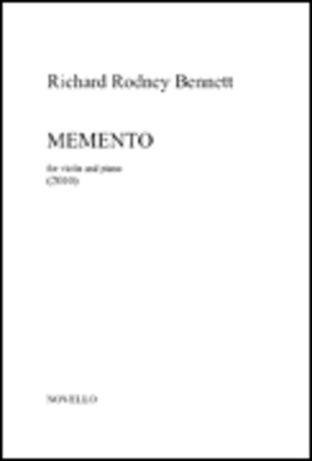 Book cover for Memento