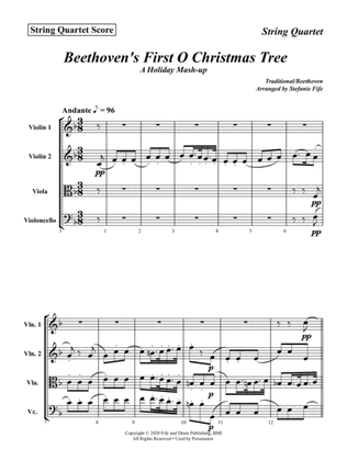 Beethoven's First O Christmas Tree