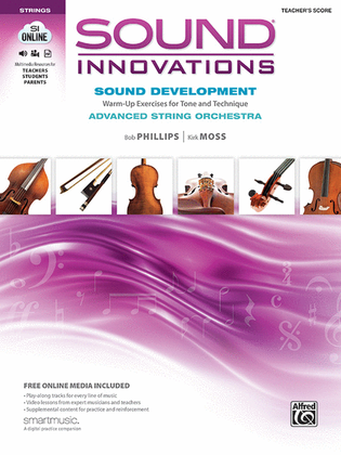 Book cover for Sound Innovations for String Orchestra -- Sound Development (Advanced)