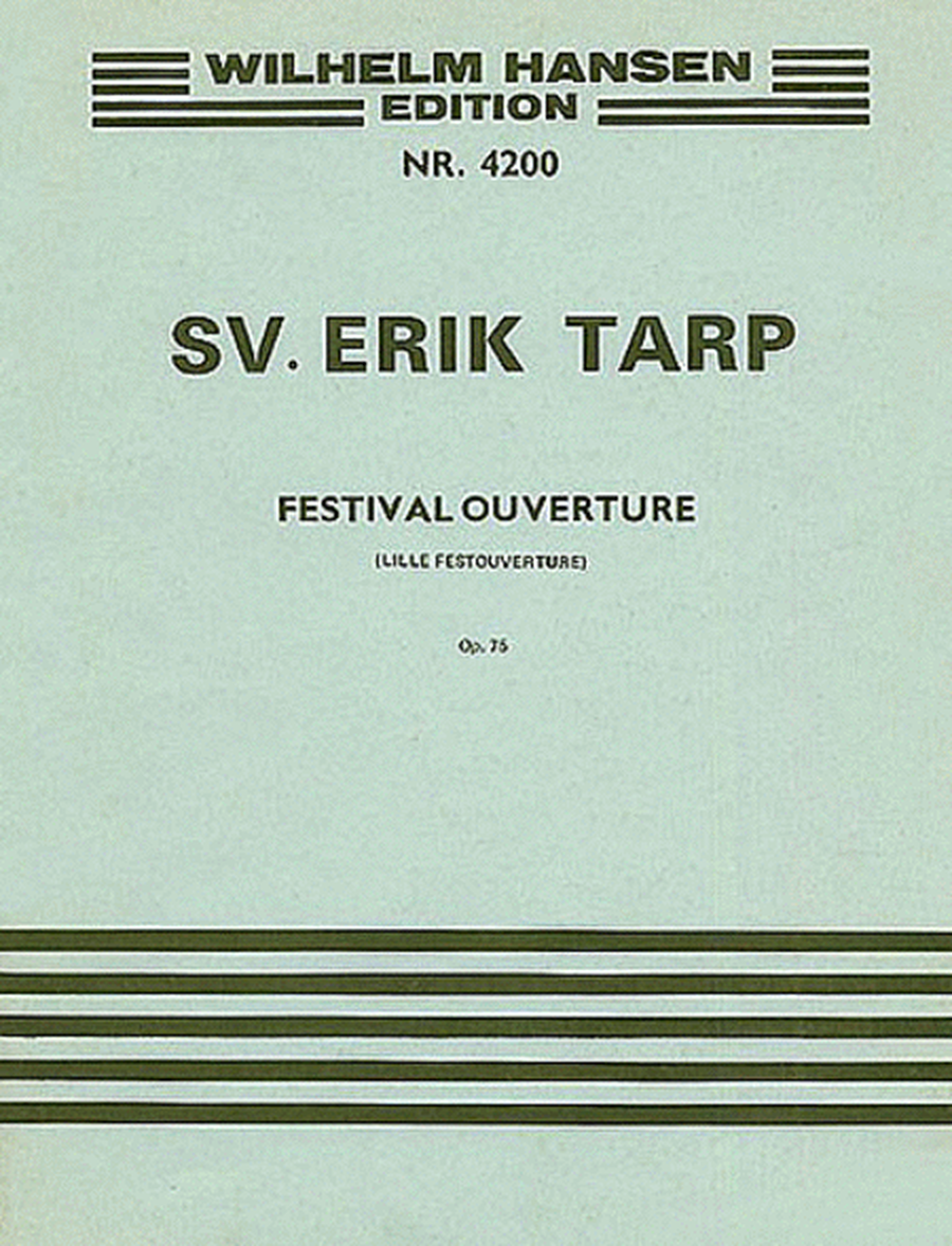 Little Festival Overture, Op. 75